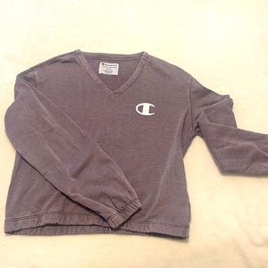 CHAMPION v neck sweatshirt